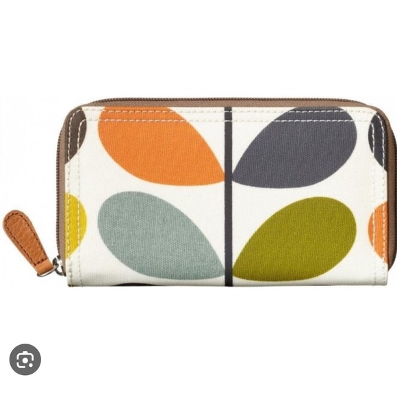 Orla Kiely Bags Orla Kiely Zip Around Wallet Large Classic Multi